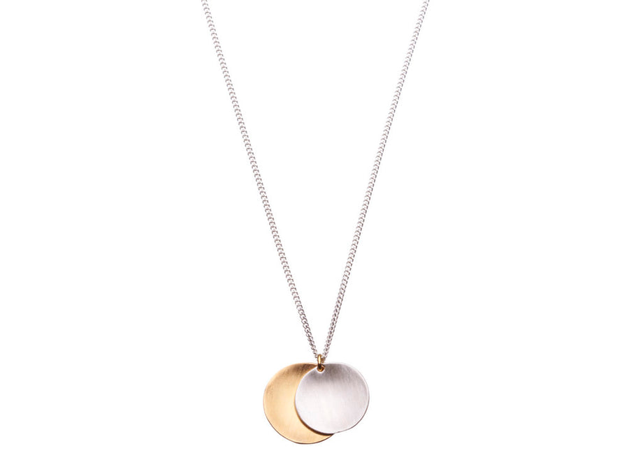 Disc necklace // 434