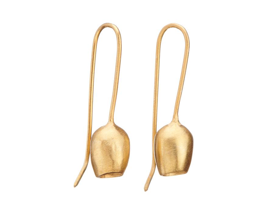 Contemporary bell earrings // 962