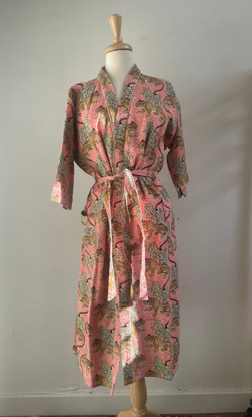 Cotton Waffle Bath Robes (One Size)