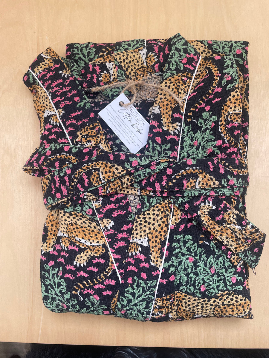 Cotton Waffle Bath Robes (One Size)
