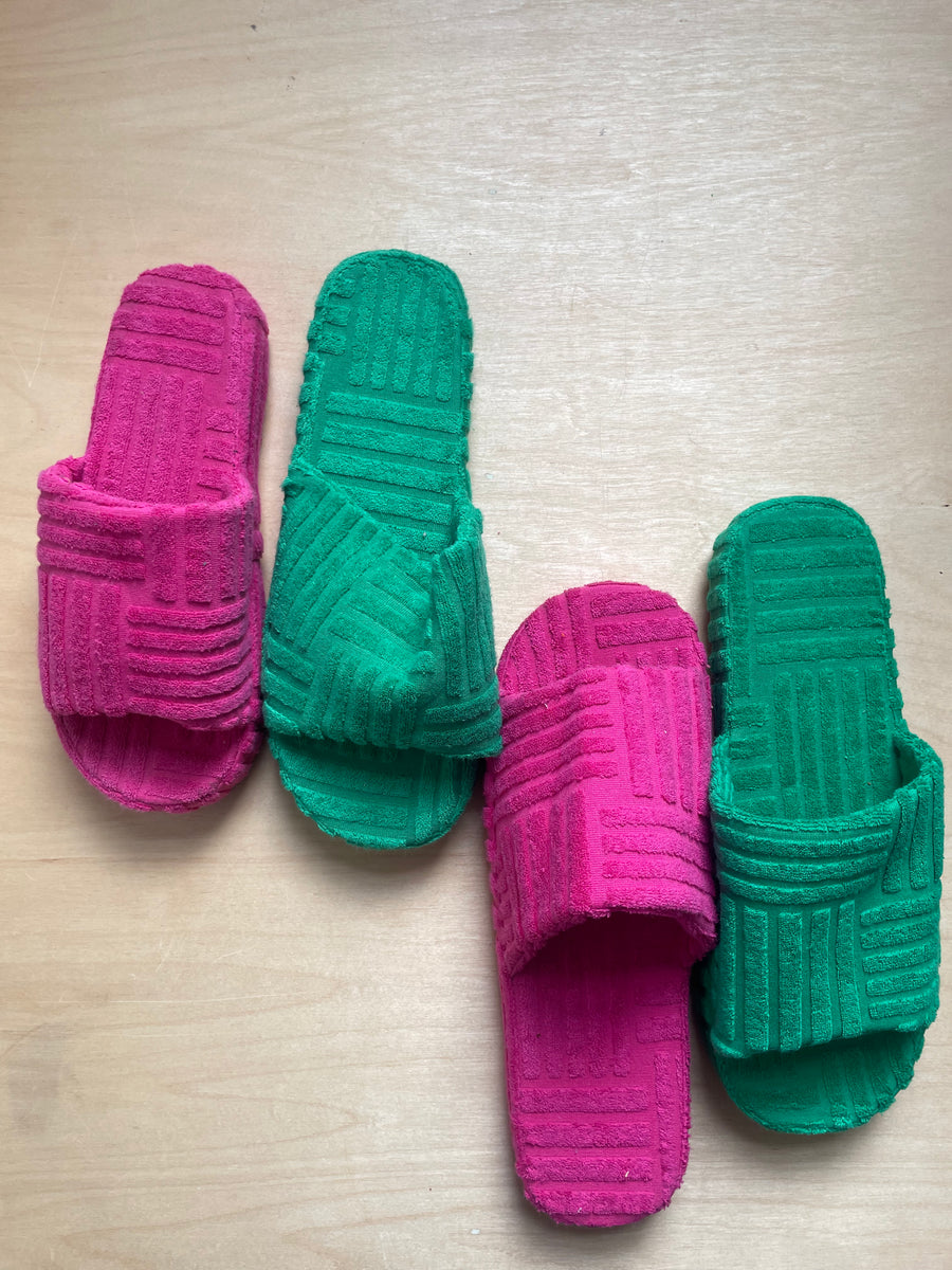 Toweling Slides