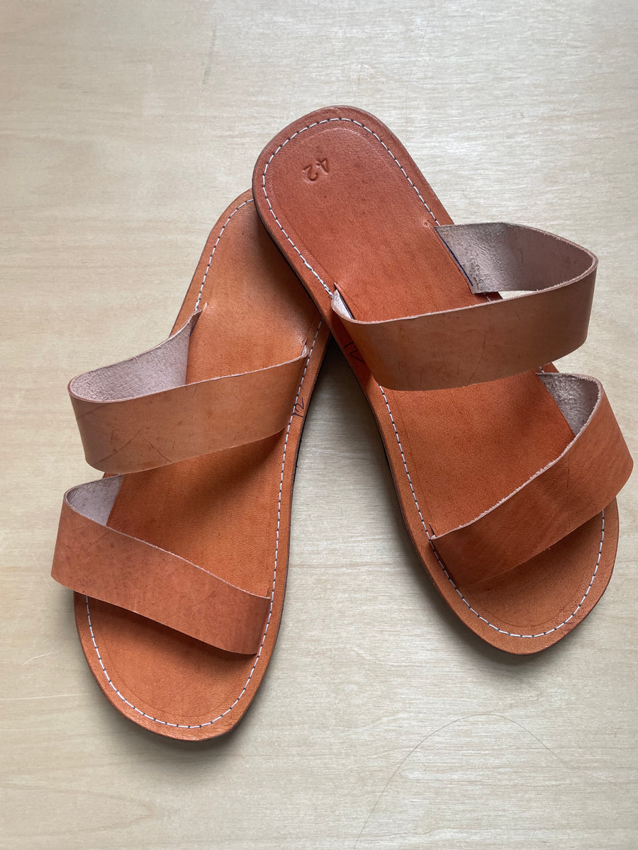 Leather Slides