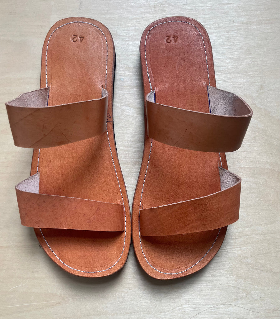 Leather Slides