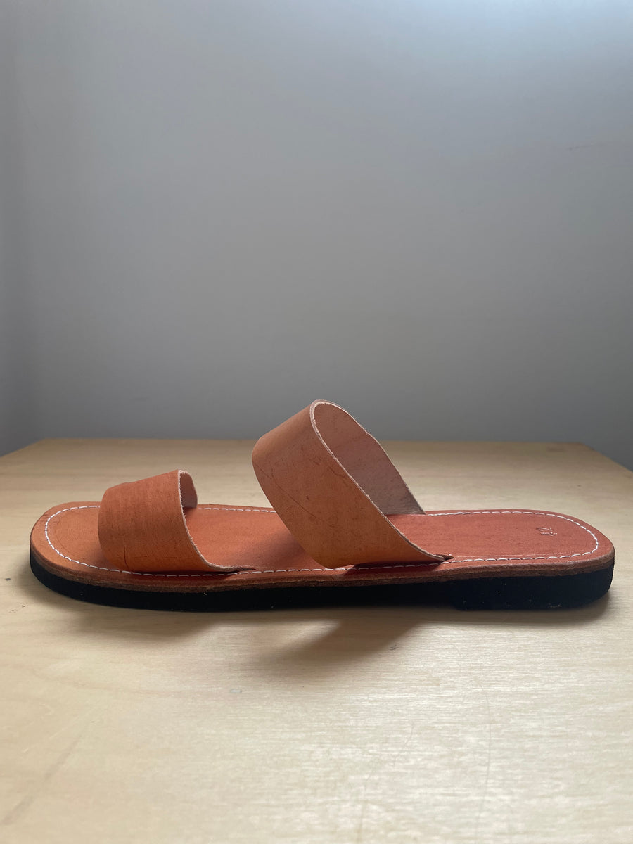 Leather Slides