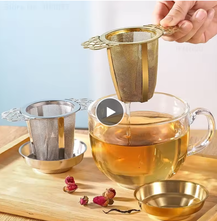 Brass Tea Strainers