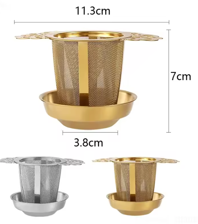 Brass Tea Strainers