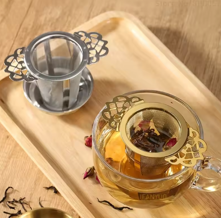 Brass Tea Strainers