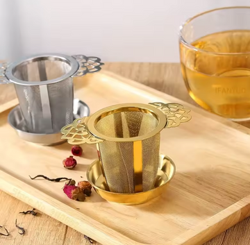 Brass Tea Strainers