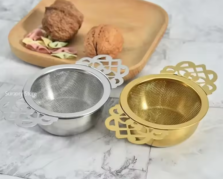 Brass Tea Strainers