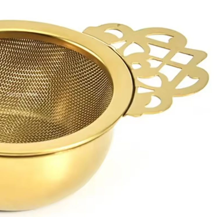 Brass Tea Strainers