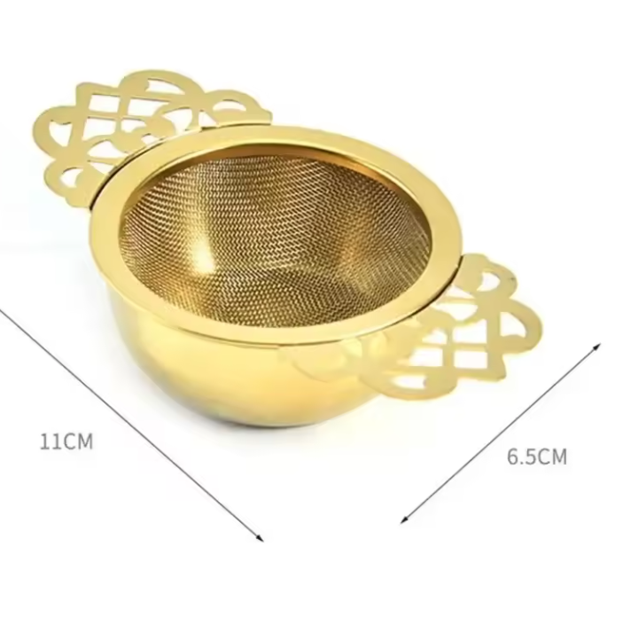 Brass Tea Strainers