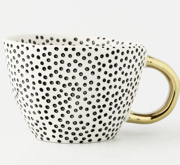 Gold Handle Mugs