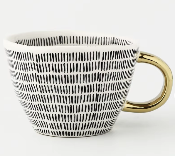Gold Handle Mugs
