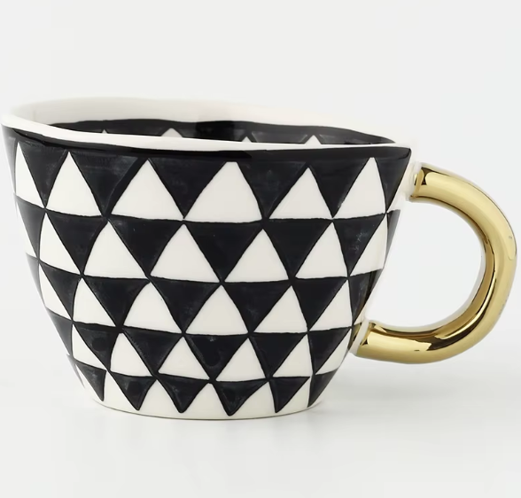 Gold Handle Mugs