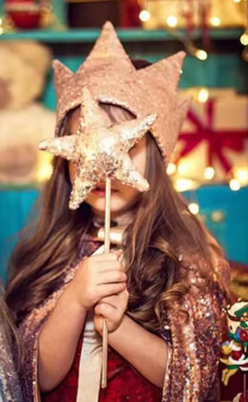 Sequin Star Wand