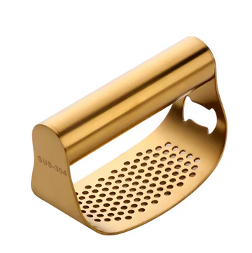 Brass Garlic Crusher