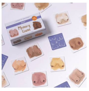Boob memory card game