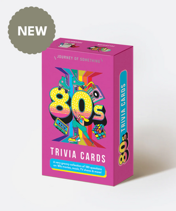 80's Trivia Card Game