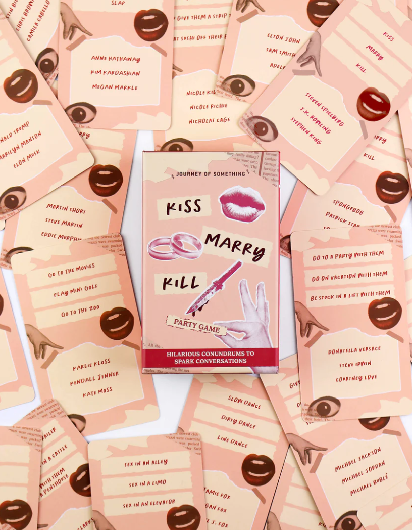 Kiss, Marry Kill Card Game