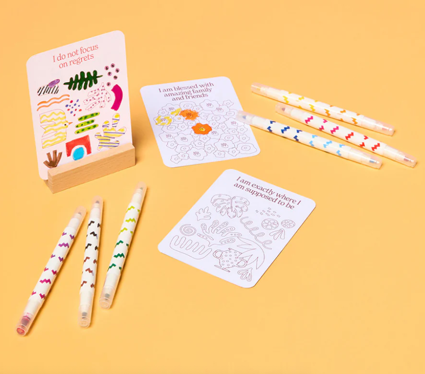 Colour Your Own Affirmation Cards