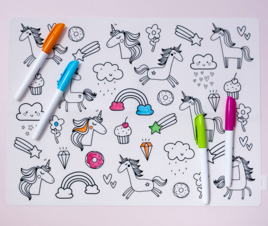 Silicone Colouring Placemat