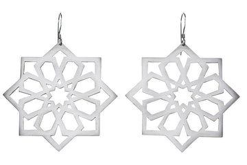 Moroccan star earrings // 044