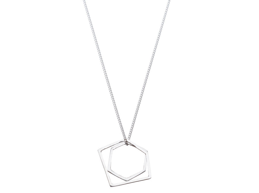 Geometric necklace // 272