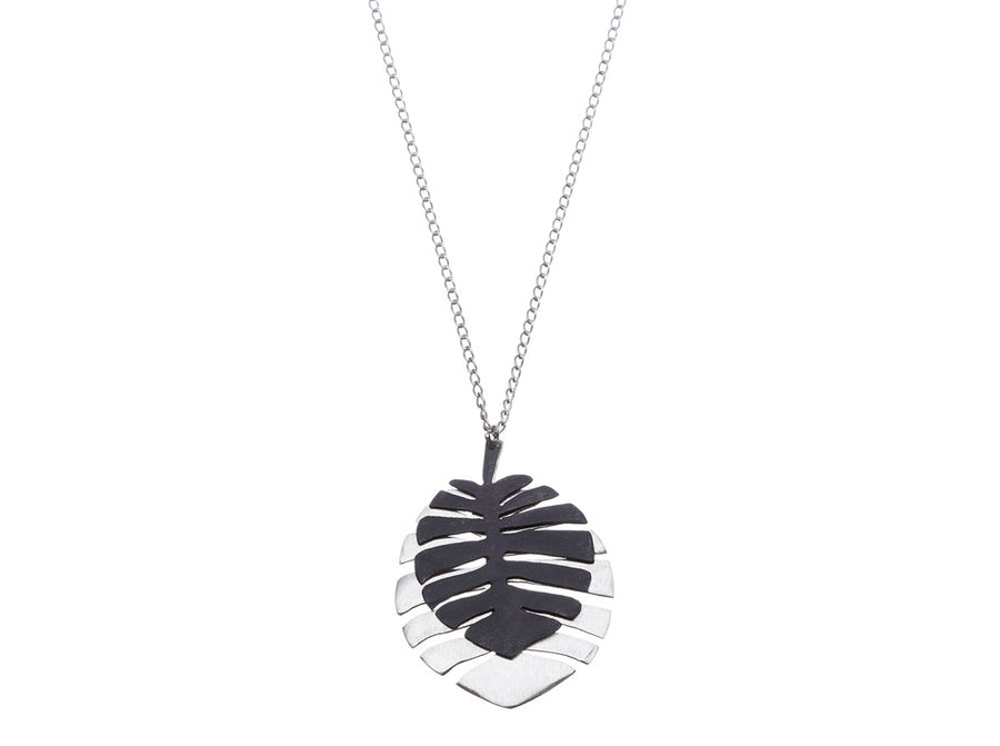 Monstera leaf necklace // 235