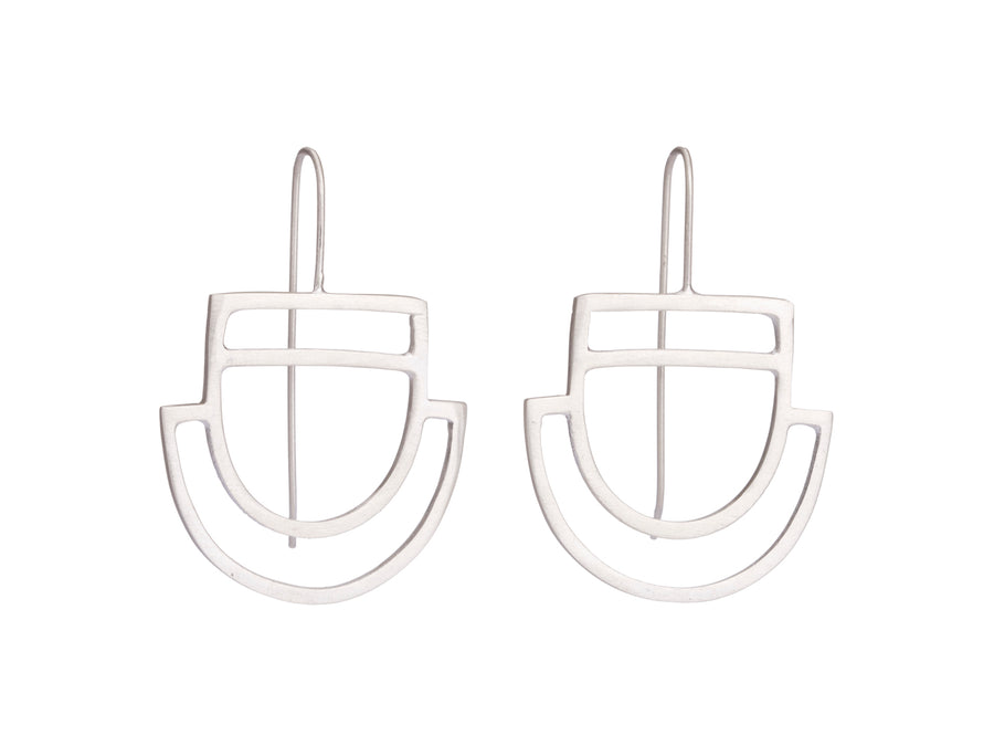 Geometric earrings // 449