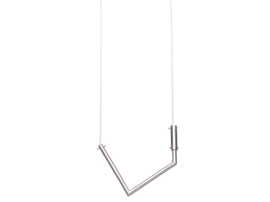 Geometric tube necklace // 481
