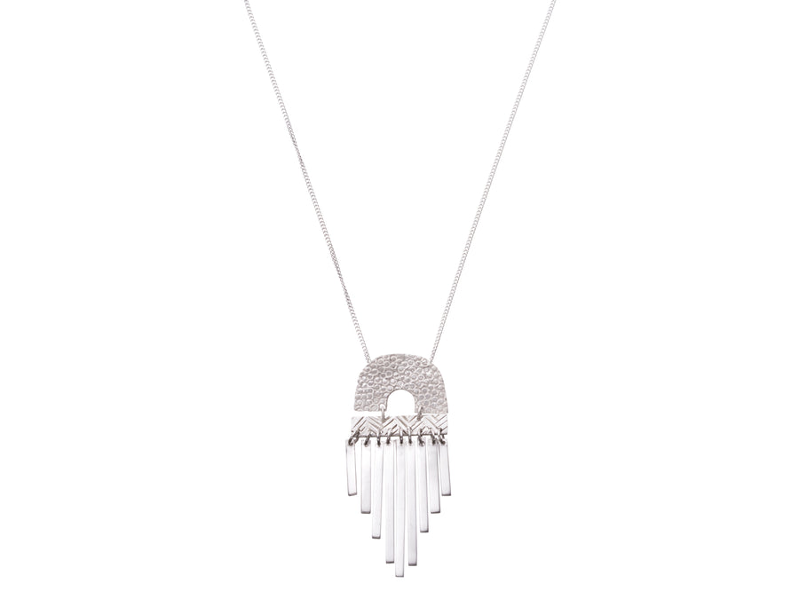 Aztec boho octopus necklace // 814