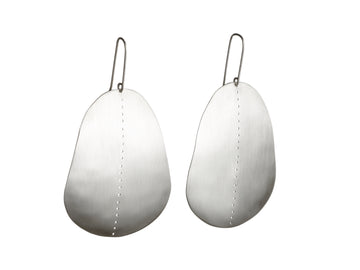 Large pear earrings // 837