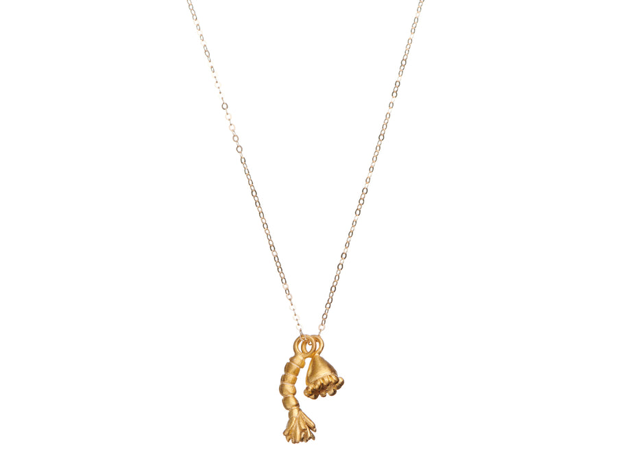 Flora wattle necklace // 921