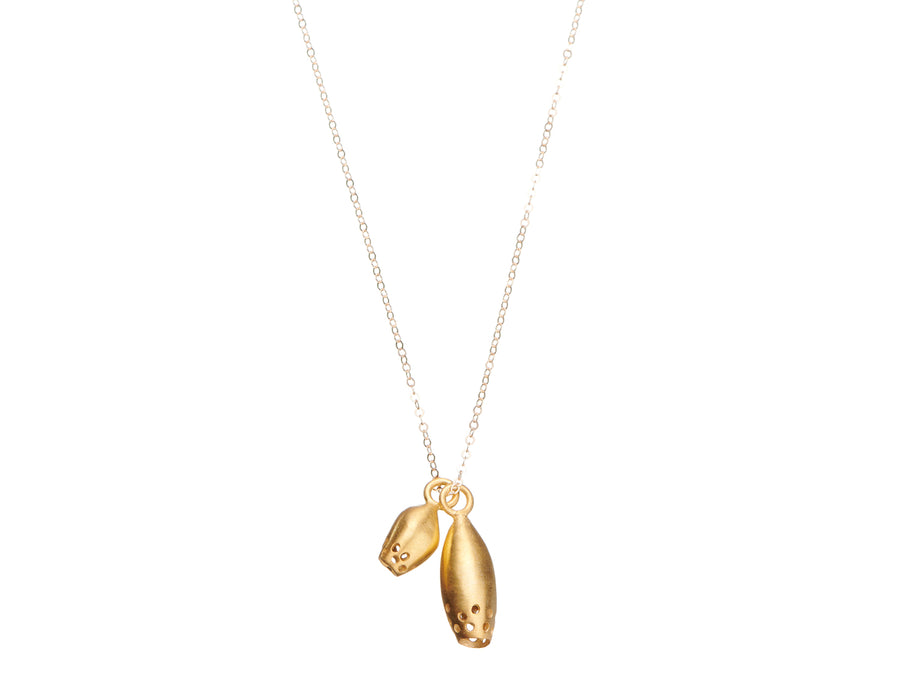 Contemporary bell necklace // 931