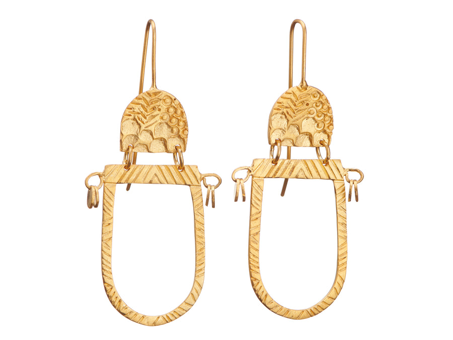 Tribal Inspired Swing Earrings // 731