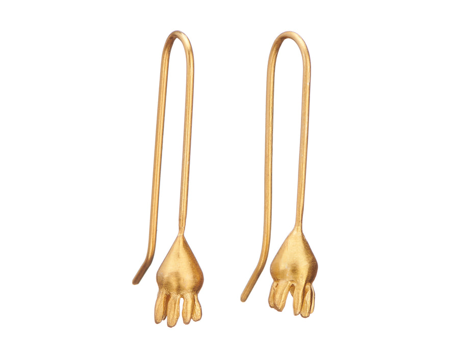 Wattle drop earrings // 952