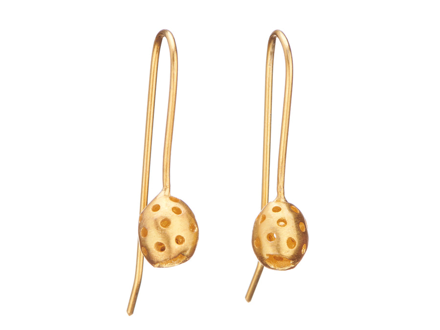 Contemporary bell earrings // 960