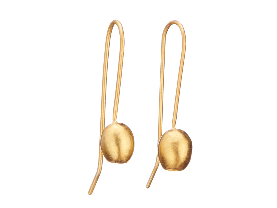 Contemporary bell earrings // 961