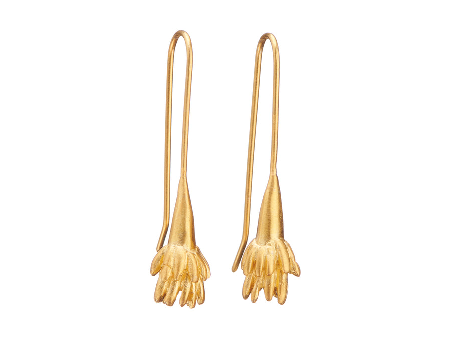 Wattle drop earrings // 956