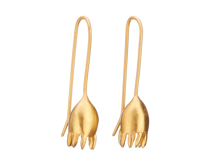 Wattle drop earrings // 954