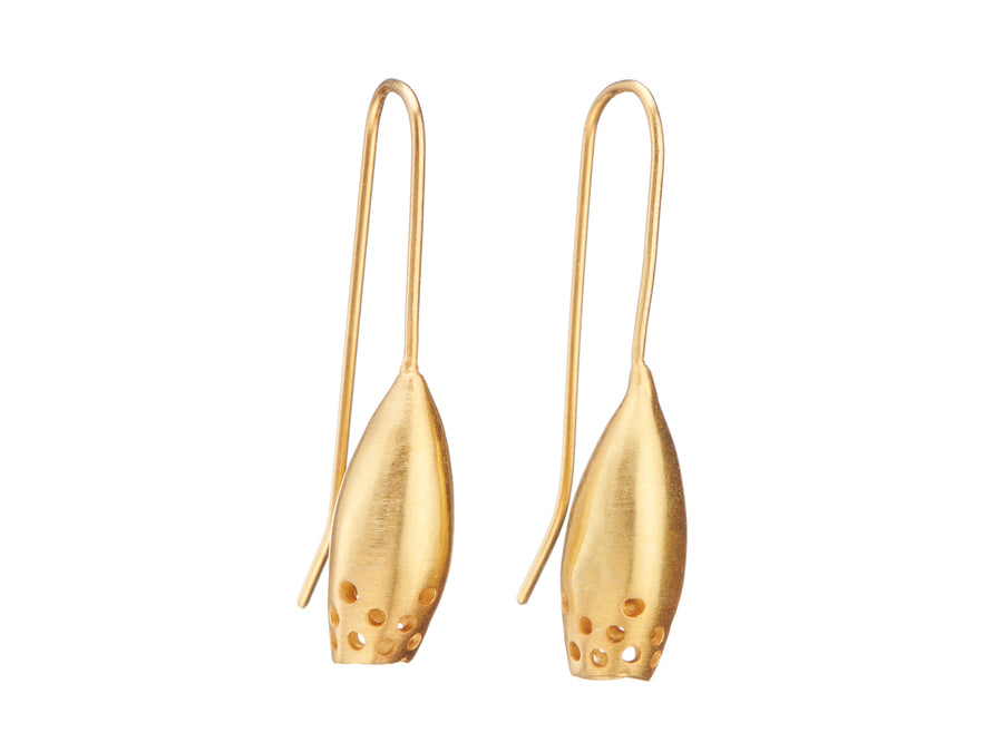 Contemporary bell earrings // 964